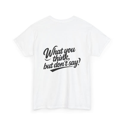 Colorful Graphic Tee: Smile You're Still Judged, Unisex Heavy Cotton Shirt, Casual Fashion, Gift for Friends, Statement Tee, Everyday Wear