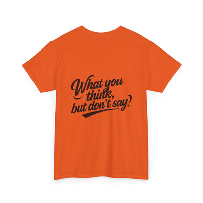 Colorful Graphic Tee: Smile You're Still Judged, Unisex Heavy Cotton Shirt, Casual Fashion, Gift for Friends, Statement Tee, Everyday Wear