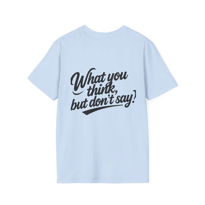 Colorful Unisex Softstyle  Dont Hate Me... Surpass Me8Fun Casual Wear, Motivational Gift, Summer Outfits, Ideal for Friends' Gatherings